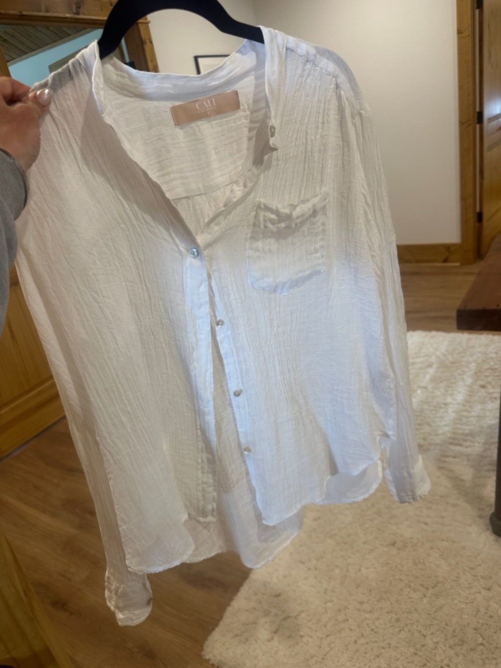 Callie white button up